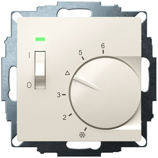 Eberle Controls - Raumthermostat/Uhrenthermostat UP-Raumregler 5-30C AC230V UTE 1015-RAL1013-G55 1Öffner