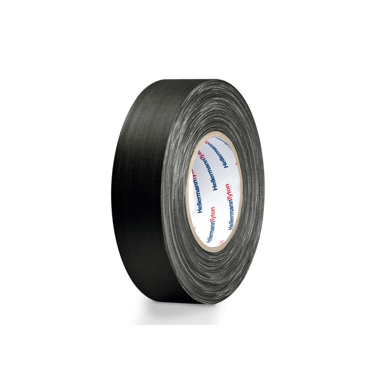 HellermannTyton - Klebeband Gewebeband HTAPE TEX BK 19x50m schwarz