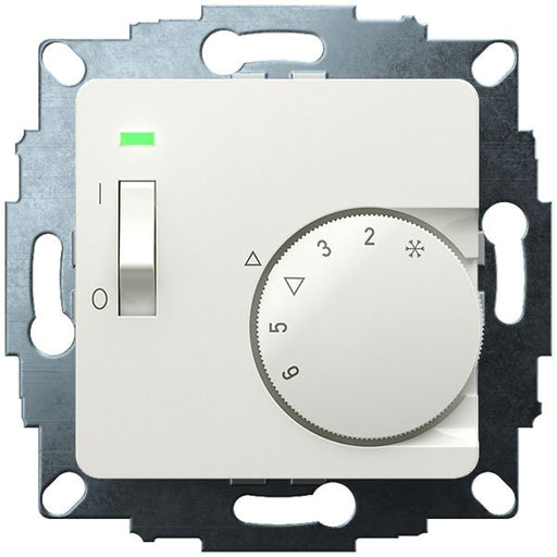 Eberle Controls - Raumthermostat/Uhrenthermostat UP-Raumregler 5-30C AC230V UTE 1015-RAL9010-G50 1Öffner