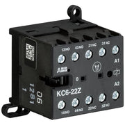ABB Stotz S&J - Hilfsschütz, Relais Kleinhilfsschütz KC6-22Z-07 12V DC