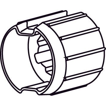 Somfy - Zubehör/Ersatzteile für Tor-/Rollladenantriebe Mitnehmer 9761012 LT 50/60 DS 78 − 1 Stück