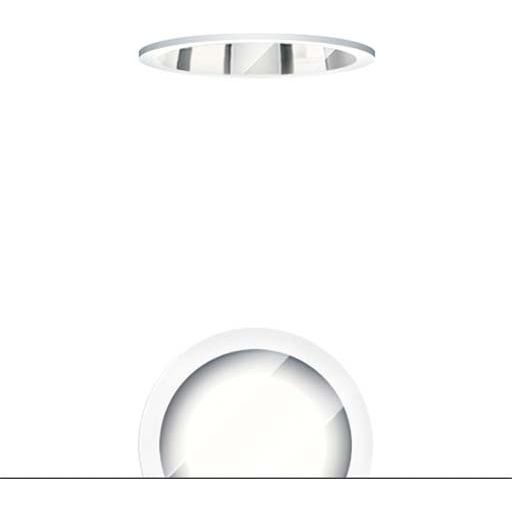 Zumtobel Group - Lichttechnisches Zubehör/Ersatzteile für Leuchten Vorsatz PANOS INF #60800645 klar IP54 E150 WH