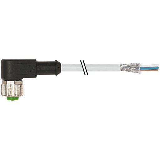 Murrelektronik - Konfektioniertes Sensor-Aktor-Kabel M12 Buchse frei.Ltg.ende 7000-13281-3490500 PUR-JB 5x0,34 grau