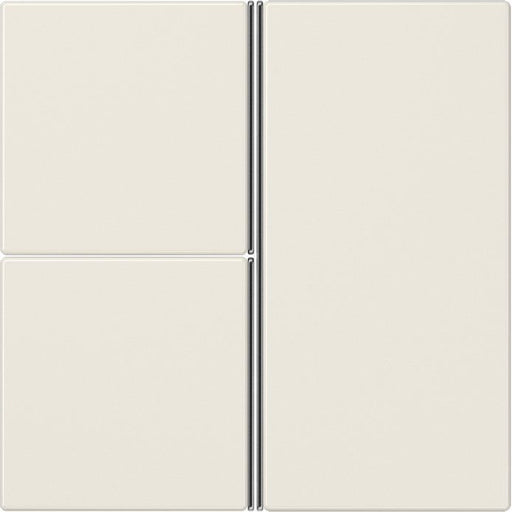 Jung - Abdeckung/Bedienelement für Installationsschalterprogramme Tastensatz 3-fach ws LS 403 TSA komplett − 1 Stück
