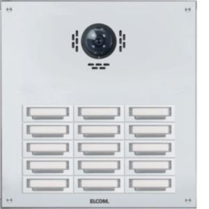 Elcom - Klingeltableau für Türkommunikation AP-Türstation TAP-15/3 Stabila ws f.BTC15/3 AP