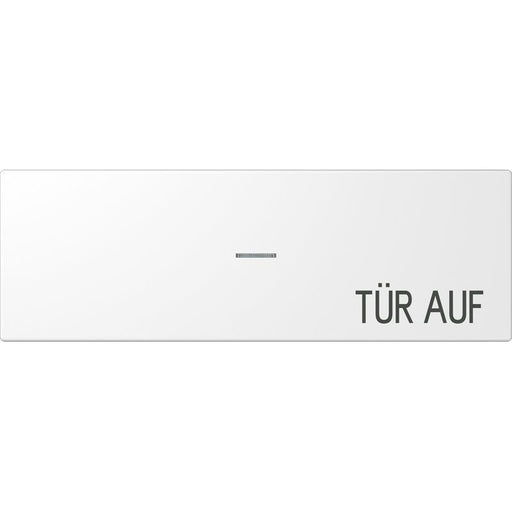 Jung - Abdeckung/Bedienelement für Installationsschalterprogramme Wippe Lichtleiter aws lack ES 2993 KO5 DH WW 70x212,4mm waagerech