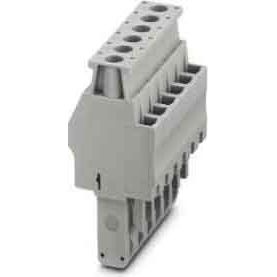 Phoenix Contact - Reihenklemmen-Steckadapter COMBI-Stecker UPBV 4/ 1 GNYE − 50 Stück