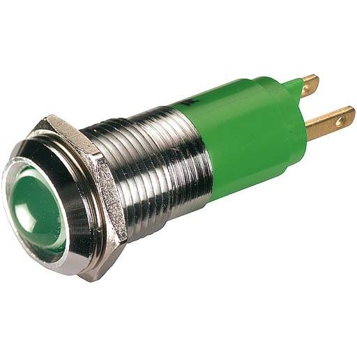 Murrelektronik - Baustein für Schutzbeschaltung LED-Anzeigebaustein 71450 grün 24VDC-20mA M10 − 10 Stück