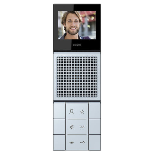 Jung - Innenstation für Türkommunikation SIB Video-Innenstation SI VI LC 627 209 LS 32023