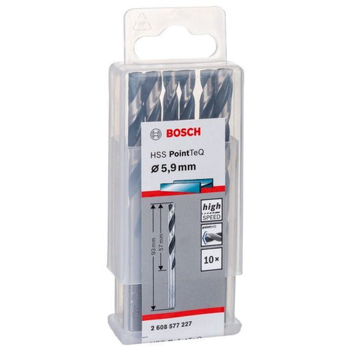 Bosch - Bohrer Metallspiralbohrer HSS 2608577227 PointTeQ DIN 338 5,9