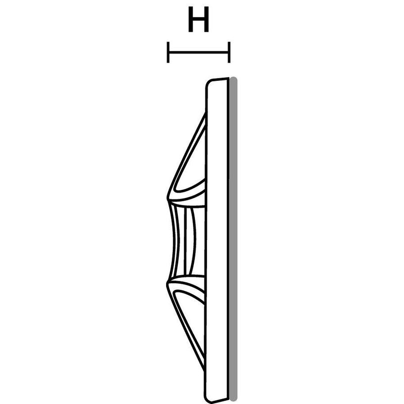 HellermannTyton - Befestigungssockel und -element für Kabelbinder Klebesockel 151-02973(100) 30x30mm QM30AP − 100 Stück