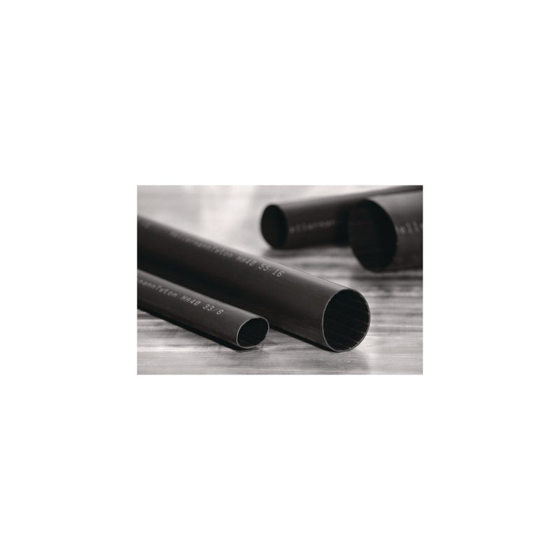 HellermannTyton - Schrumpfschlauch Warmschrumpfschlauch HA40-13/4-1000-BK schwarz − 250 Meter