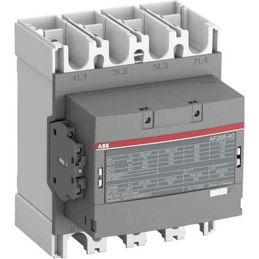 ABB Stotz S&J - Leistungsschütz zum Schalten von Wechselstrom Schütz AF265-40-22-13 100-250V 50/60Hz/DC