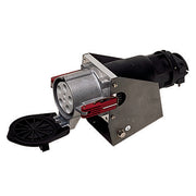 Mennekes - Hochstrom-Rundsteckvorrichtung Wandsteckdose 75221 200A,4p,6h,400V,IP67