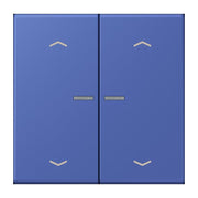 Jung - Abdeckung/Bedienelement für Installationsschalterprogramme Wippe mit Lichtleiter LC 102 KO5P 206 bleu outremer 31