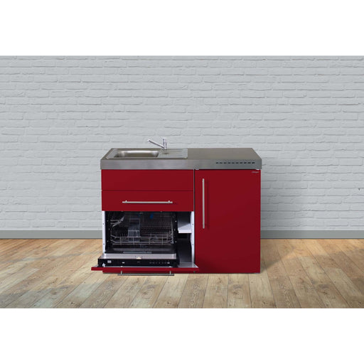 Stengel - Mini-Küche Miniküche Premiumline MPGSBR120GSBli Bordeauxrot