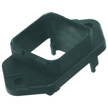 Harting - Gehäuse für Rechtecksteckverbinder Anbaugehäuse 09350020321 RJ45, IP67, sw