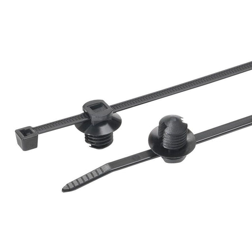 HellermannTyton - Kabelbinder Befestigungsbinder T50RFT10-HS-BK-D1 200x4,6 − 500 Stück