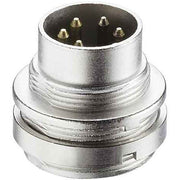 Lumberg Connect - Rundsteckverbinder, Einbau (ohne Leitung) Einbaustecker f.Frontmont. SFV40 4pol