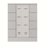 Busch-Jaeger - Bussystem-Tastsensor 8f. Bedienelement SB/U8.0.1-83 alusilber