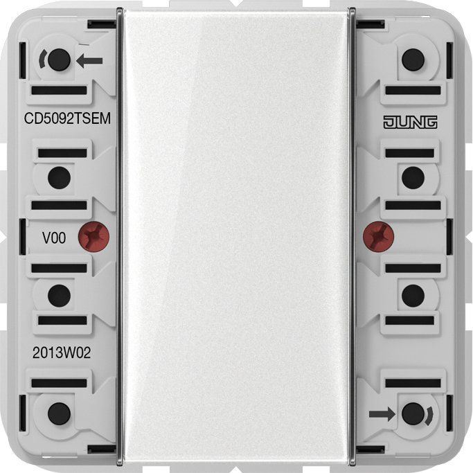 Jung - Bussystem-Tastsensor Tastsensor-Erweiter.modul CD 5092 TSEM Universal, 2fach − 1 Stück