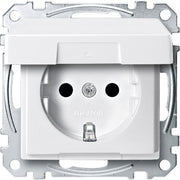 Merten - Steckdose SCHUKO-Steckdose pws MEG2310-0619 Klappdeckel