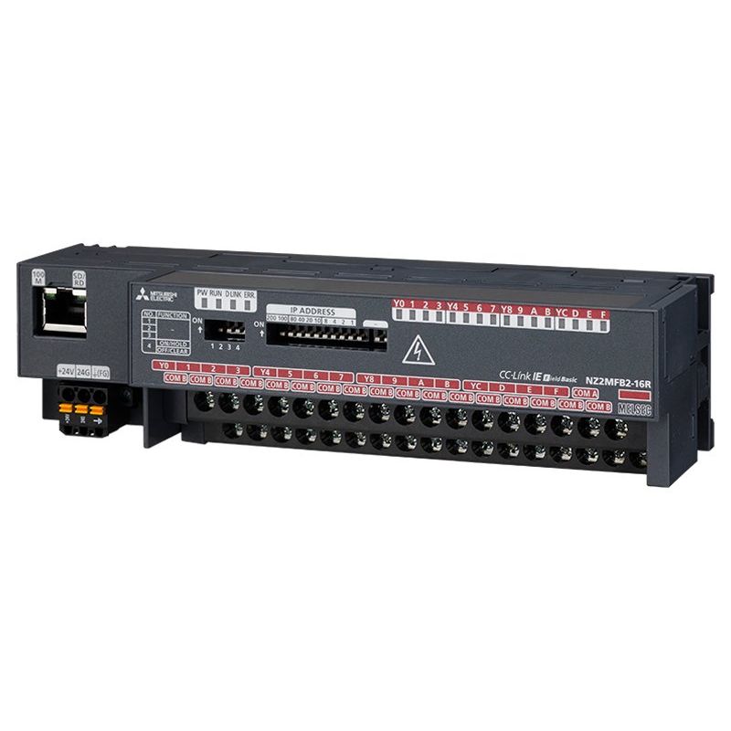 Mitsubishi Electric - SPS-Digitales Ein-/Ausgangs-Modul SPS CC-Link IE Field Basic NZ2MFB2-16R