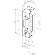 Assa Abloy effeff - Elektrischer Türöffner Elektro-Türöffner 17----------E41 ohne Stulp. 12V