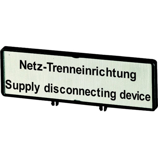 Eaton - Zubehör/Ersatzteile für Niederspannungs-Schalttechnik Träger mit Schild ZFSNT61/62-P3 T5 T5B P3 88x27mm