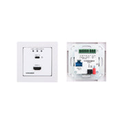 Kramer - Zusatzgerät für Türkommunikation Frontblendensatz WP-20CT/EU-80/86(W) EU/UK,weiß
