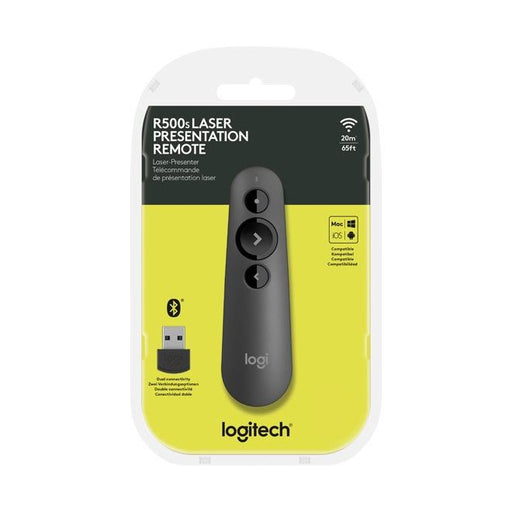 Logitech - Zubehör/Ersatzteile für Unterhaltungselektronik Wireless Presenter R500s BT,Laser