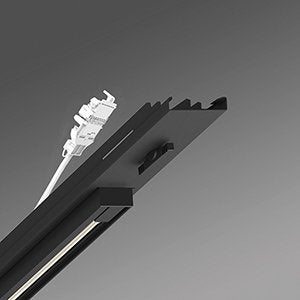Regiolux - Geräteträger für Lichtbandsystem Stromschienenmodul SRGVD /1500 sw