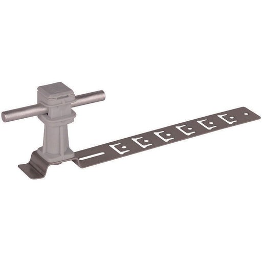 DEHN - Dachleitungshalter für Blitzschutz Dachleitungshalter DLHUS8H36L205GRV2A UNIsnap NIRO/K-grau