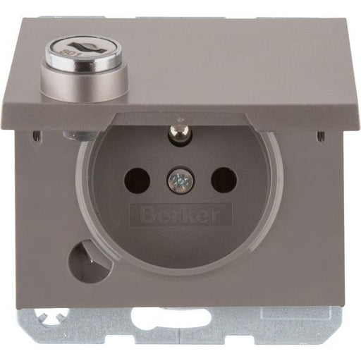 Berker - Steckdose m. Erdstift 6768117004 K.1,es,la