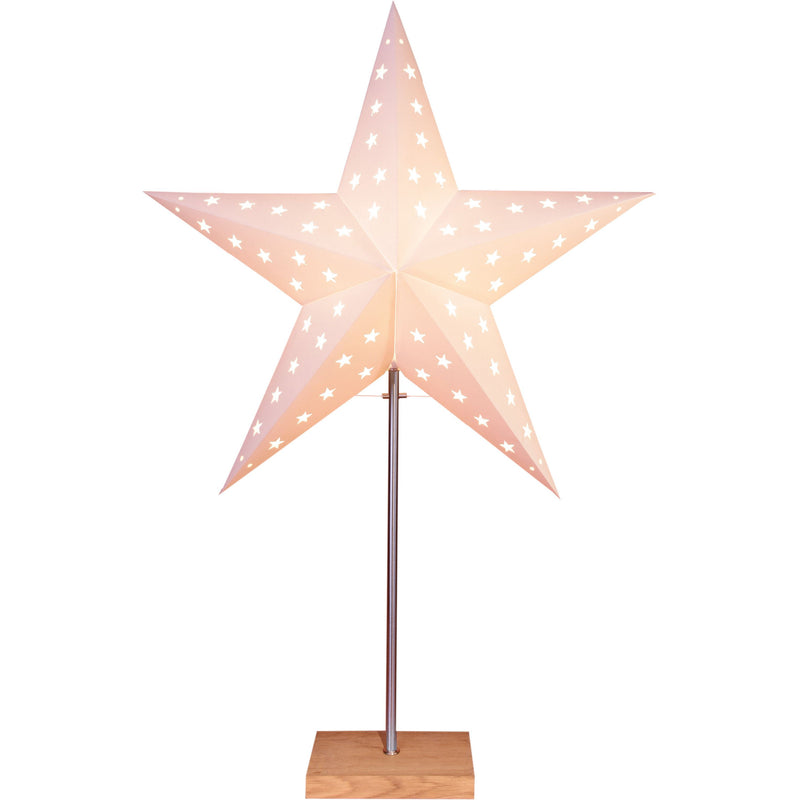 Star Trading - Festbeleuchtung Standleuchte 233-07 creme/eiche