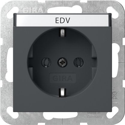 Gira - Steckdose BSF 445728 Anthrazit