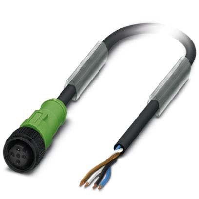 Phoenix Contact - Konfektioniertes Sensor-Aktor-Kabel Sensor-/Aktor-Kabel SAC-4P-1,5 #1442476 4-pol.RAL7021 15m