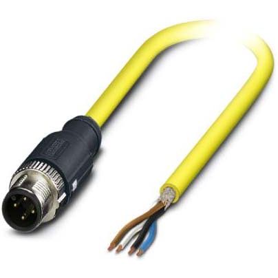 Phoenix Contact - Konfektioniertes Sensor-Aktor-Kabel Sensor-/Aktor-Kabel SAC-4P-MS/10#1406177 − 50 Stück
