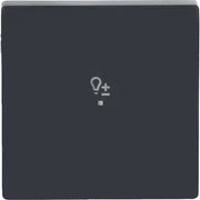 Busch-Jaeger - Bussystem-Tastwippe Wippe 1-f Symbol Dimmer 6234-10-81 anthrazit
