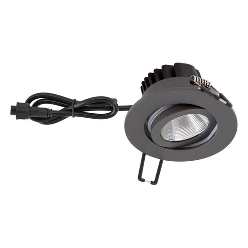 EVN Lichttechnik - Downlight/Strahler/Flutlicht LED-Einbauleuchte IP65 PC650061640 350mA 4000K anthr