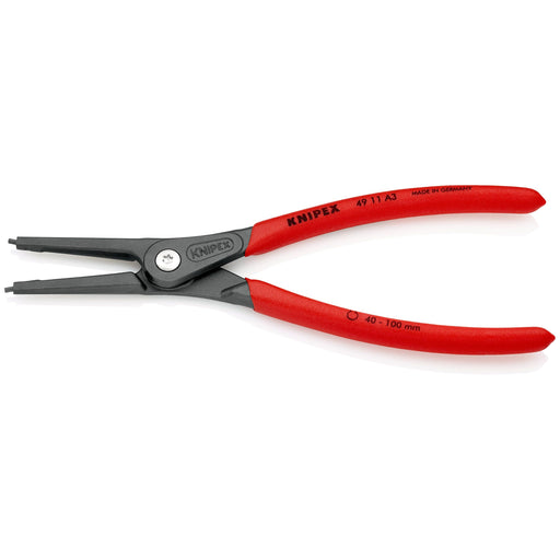 Knipex - Zange für Sicherungsringe Präzisions-Sicherungszange 49 11 A3 SB 225mm