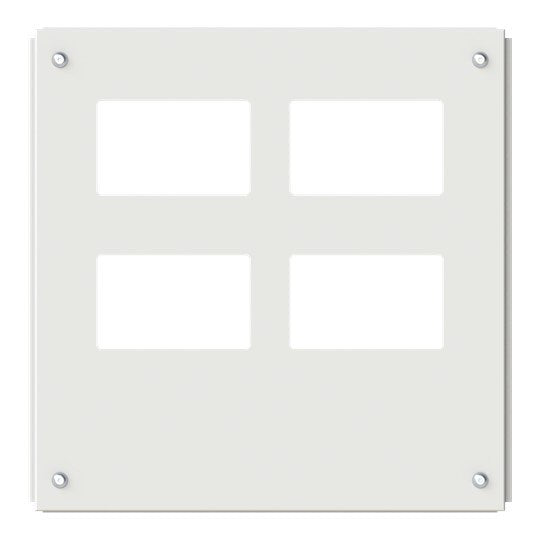 Striebel&John - Dach-/Bodenelement (Gehäuse/Schaltschrank) Deckblech RD26F4 12x610x625mm