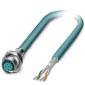 Phoenix Contact - Patchkabel Kupfer Industrie Netzwerkkabel VS-M12FSBP-O#1405866