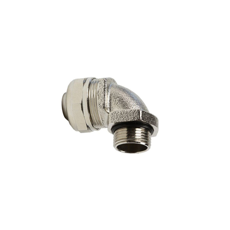Lapp Zubehör - Metall-Schutzschlauch-Verschraubung SILVYN-COMPACT-90°- 61803831 PG-48-MS − 2 Stück