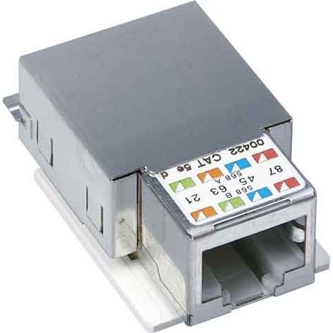 Reichle&De-Massari - Modularer Steckverbinder Anschlussmodul 304327 Cat.6,100xRJ45/s − 100 Stück