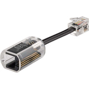 Goobay - Konfektionierte Fernmeldeleitung Kabelentzwirler RJ10 58856 Telefonadapter