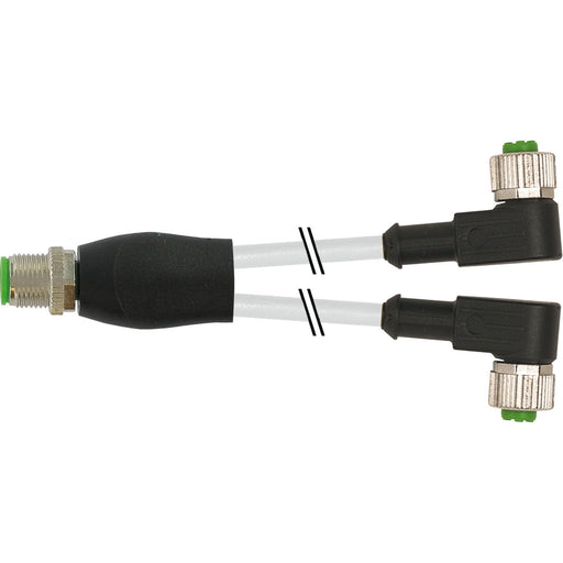 Murrelektronik - Modularer Steckverbinder 7000-40741-2330030 YVerte.M12StM12Bu90° − 1 Stück