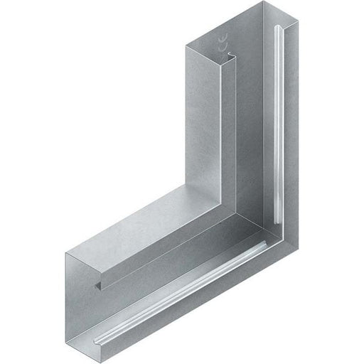 Niedax - Flachwinkel für Geräteeinbaukanal GK-Vertikaleck 90Gr. GKV 110-78 WA 110x61mm