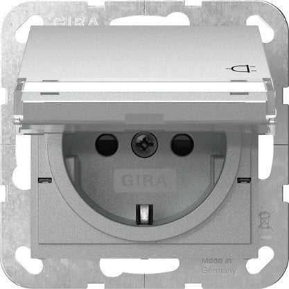 Gira - Steckdose KD+BSF 455726 Alu