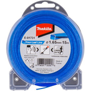 Makita - Zubehör/Ersatzteile für Rasentrimmer Mähfaden Four Leaf E-01731 1,65mm, 15 m